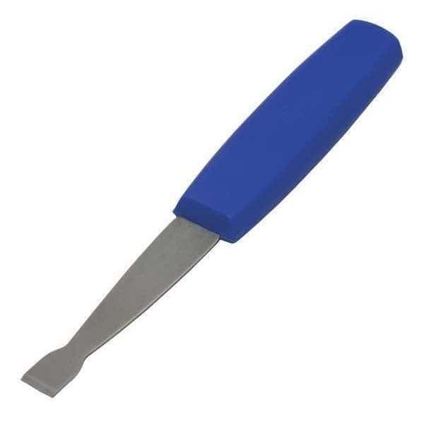 Detectable Scraper, 12mm Size, Plastic, Blue