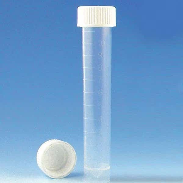Transport Tube, 10mL, 92mm L, PP, PK1000