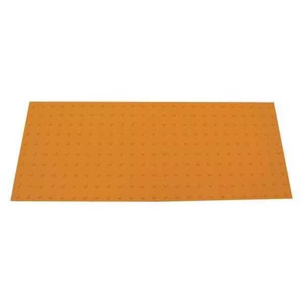 ADA Warning Pad Flexible Cement Yellow, 2 ft W x 5 ft L, 1 in Thick