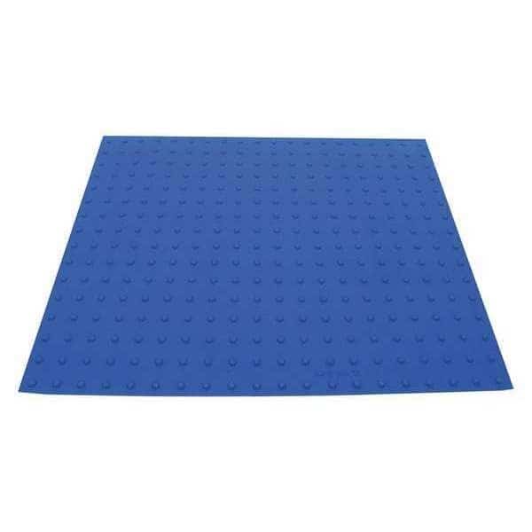 ADA Warning Pad Flexible Cement Blue, 3 ft W x 4 ft L, 1 in Thick