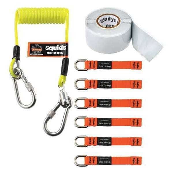 Tool Tethering Kit,6 Attachments, Mfr#: 3180, ERGODYNE