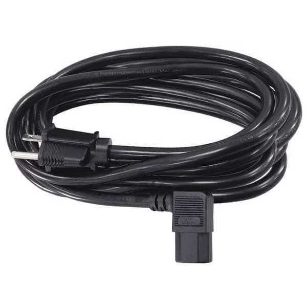 PC Power Cord, 5-15P, IEC C13, 15 ft., Blk, 15A