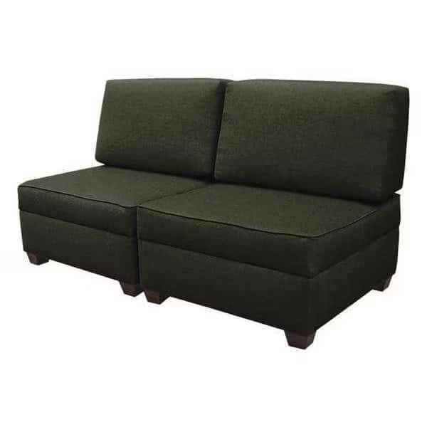 36" x 72" Sofa bed with Storage, Mocha Tan