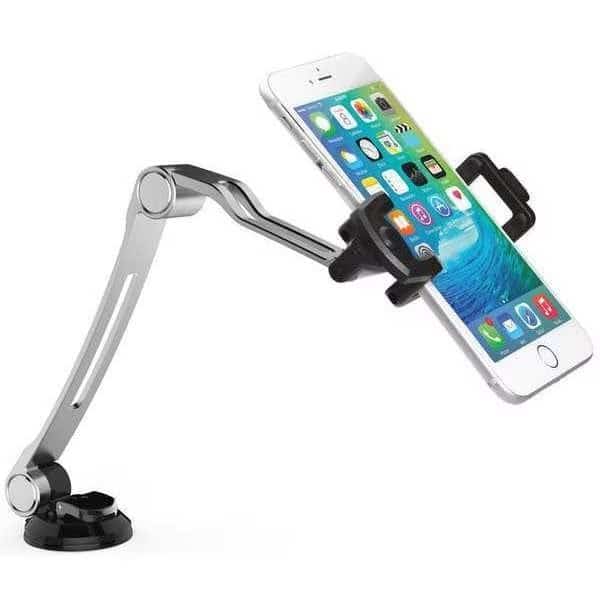 Arm Tablet Stand,Silver,Plastic,1-1/2" W, Mfr#: SM-CFA, CTA DIGITAL