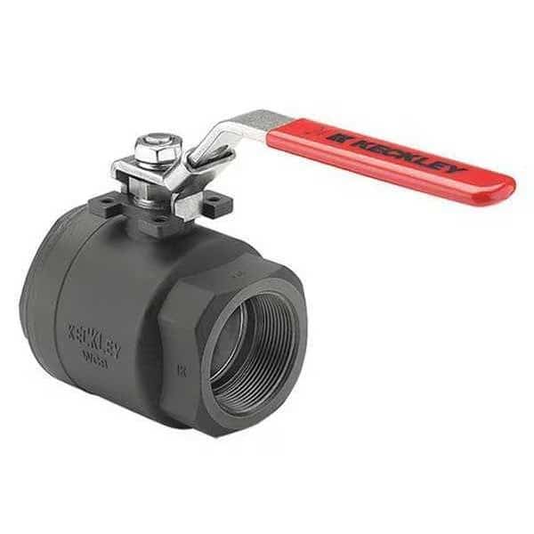 Ball Valve,1/2" Size,CS,Full Port, Mfr#: BVS2THFCSRGSL-050, KECKLEY