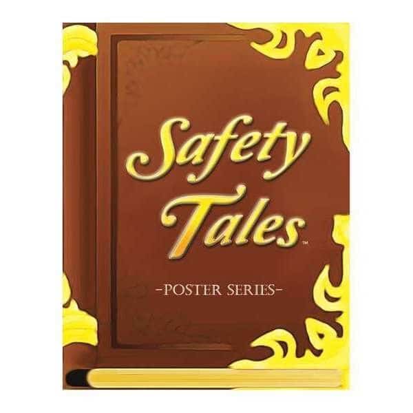 Safety Poster, Safety Tales, Paper, 16 in W, 12 in H