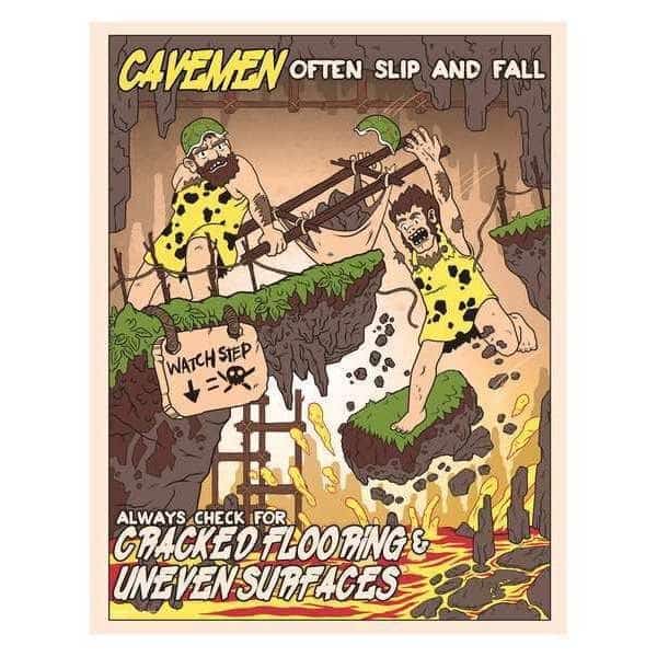 Safety Poster,12 in x 16 in,Paper, Mfr#: 31P-699-02, MANCOMM