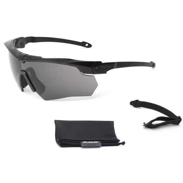 Crossbow, Safety Glasses Anti-Fog &  Anti-Scratch, Gray Lens, Frameless, Wraparound