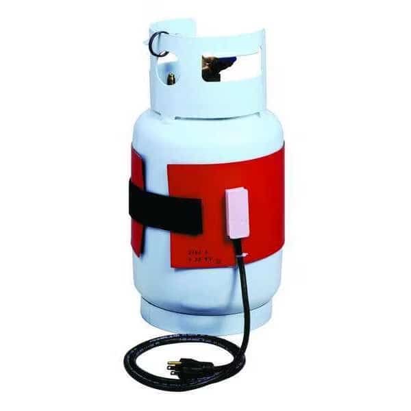 Refrigerant Tank Heater, Rubber, 3-45/64"
