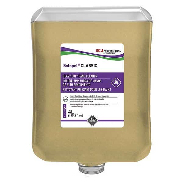 Hand Cleaner,Orange,4L,Cartridge,PK4, Mfr#: SOL4LTR, DEB