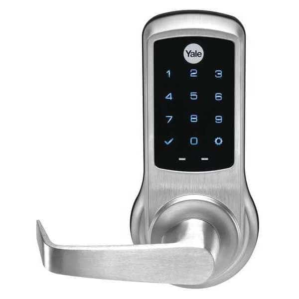 Electronic Keyless Lock,Touch Screen, Mfr#: AU-NTB640-NR-626, YALE NEXTOUCH