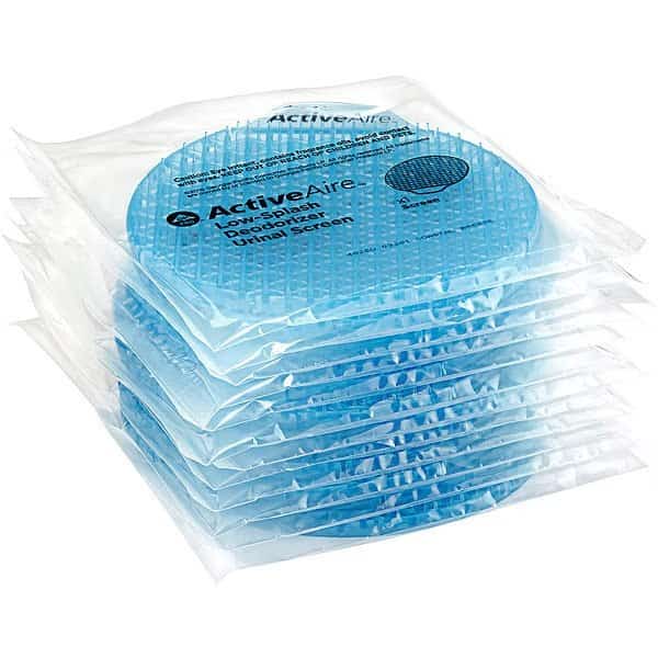 Urinal Screen,Round,Blue,3.68 oz,PK12, Mfr#: 48260, GEORGIA-PACIFIC