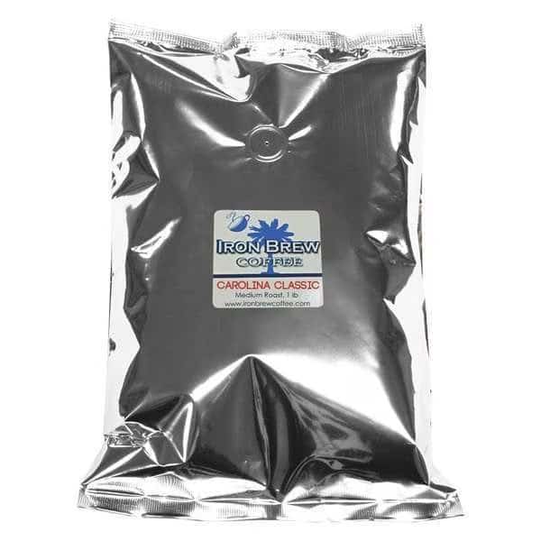 Coffee, Carolina Classic, Bag, Caffeinated, Whole Bean, 1 lb