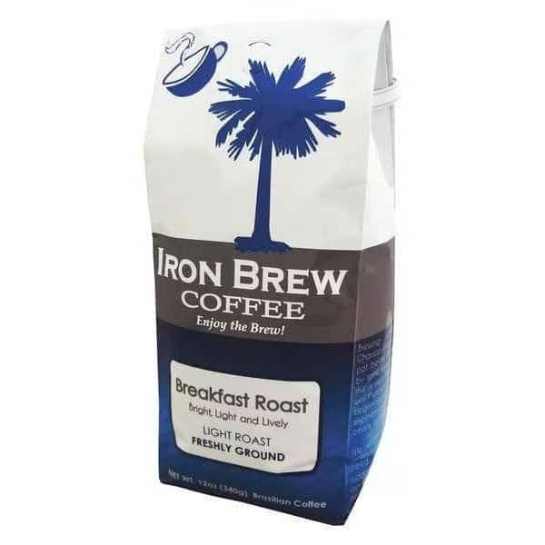 Coffee, 0.12 oz. Net Weight, Ground, IRON BREW, Mfr# B-12BR