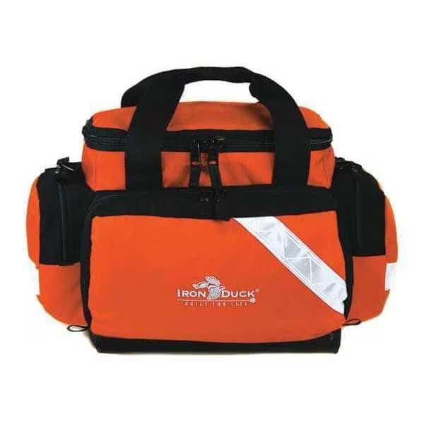 Trauma Bag, Nylon, 19 in L, 14 in W, Orange