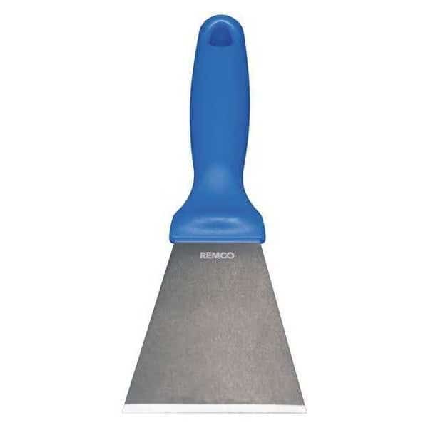 Scraper, SS, 3" Blade W, Blue