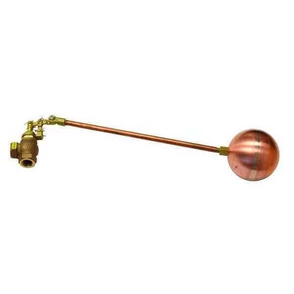 Float Valve, 3/4" Size, FNPT, 16" Rod L