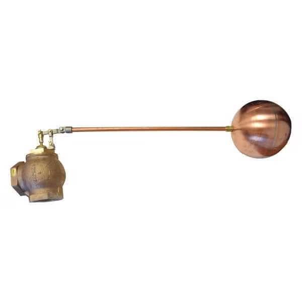 Float Valve, 2" Size, FNPT, 20" Rod L