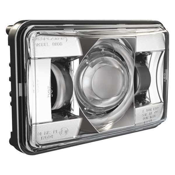 HighBeam Headlight,2250 lm,Rectangle,LED, Mfr#: 8800 Evolution 2, JW SPEAKER