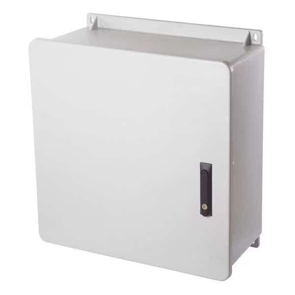 Enclosure,24" H x 10" D x 24" W, Mfr#: HW-J2424103PTWW, HUBBELL STAHLIN