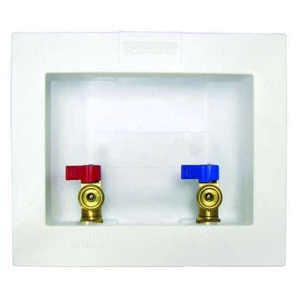 Washing Machine Outlet Box 1/2" Sweat