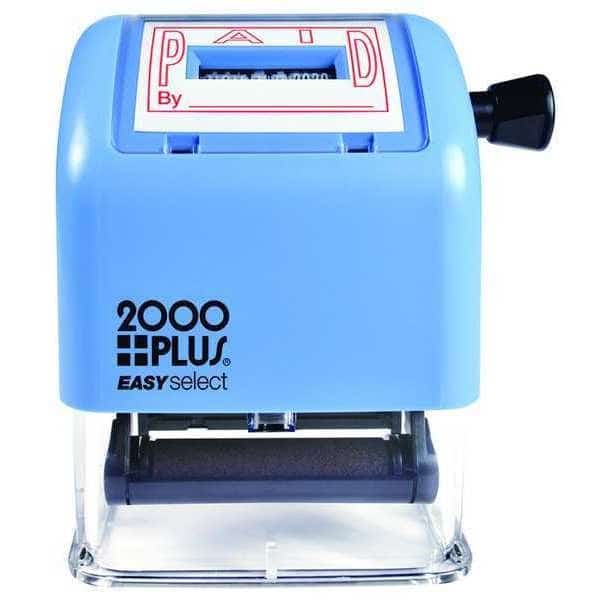 Self-Inking Paid and Date Stamp