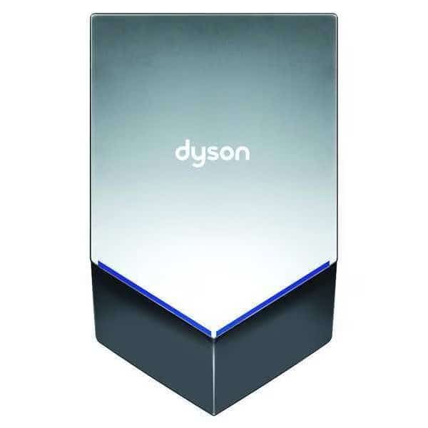 Automatic Hand Dryer, 12 sec Dry, 79, 200 to 240V, Silver, Antimicrobial