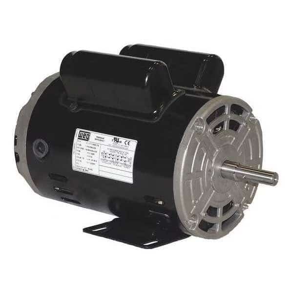 GP Motor,1 HP,1,750 RPM,115/208-230V,56, Mfr#: 00118OT1B56-S, WEG
