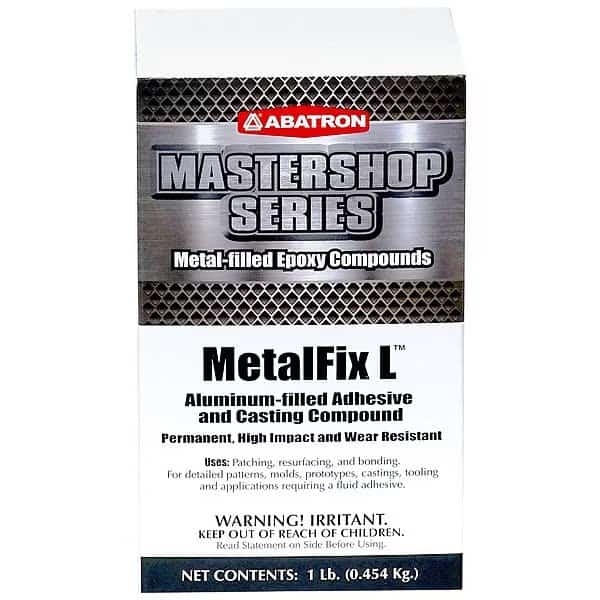 Putty, 1 lb Container Size, Pail, MetalFix P, Gray