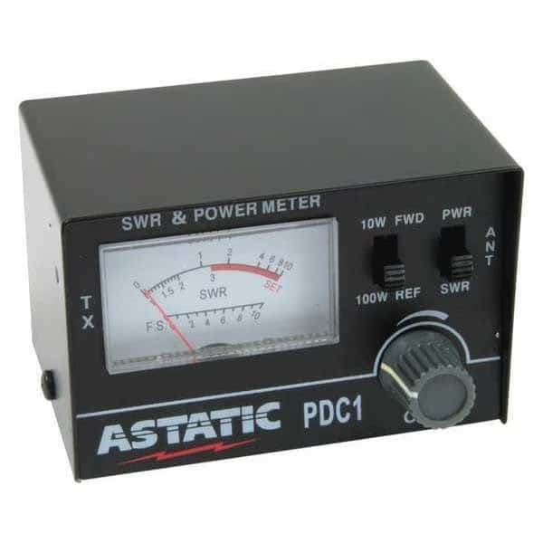 CB SWR Meter,Heavy Duty,4 Pin Connector, Mfr#: 302-01637, ASTATIC