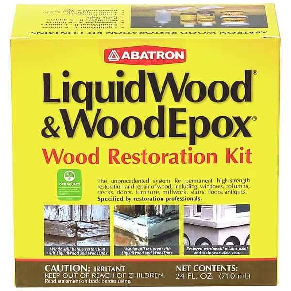 Repair Kit, Box, LiquidWood and WoodEpox, Clear/White