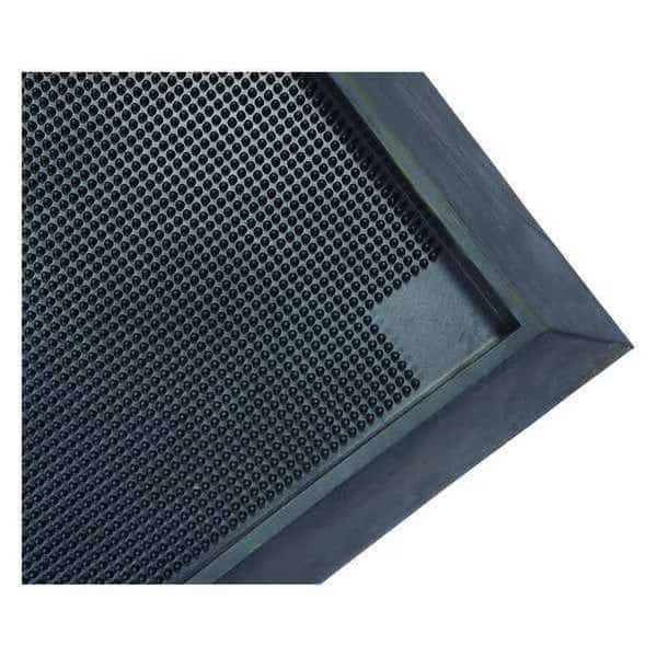 Footwear Sanitizing Mat, Black, 3 ft. L