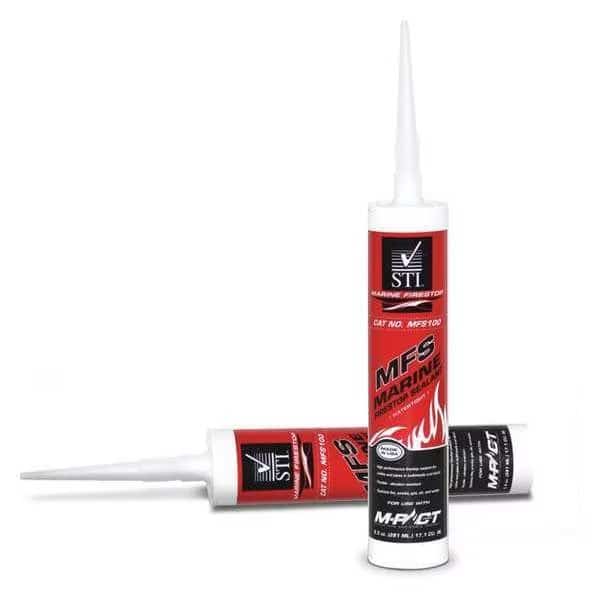 Marine Sealant, 9.5 oz. Size, Red, Tube