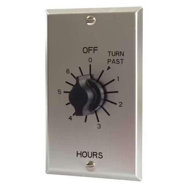 Spring-Wound Timer, Range 0 to 6 hr., TORK, Mfr# C506H
