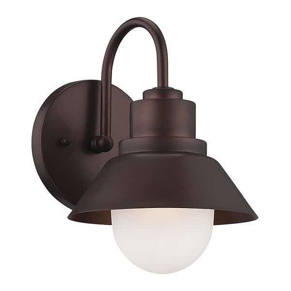 Wall Light,Arch,Bronze,1-Light, Mfr#: 4712ABZ, ACCLAIM LIGHTING