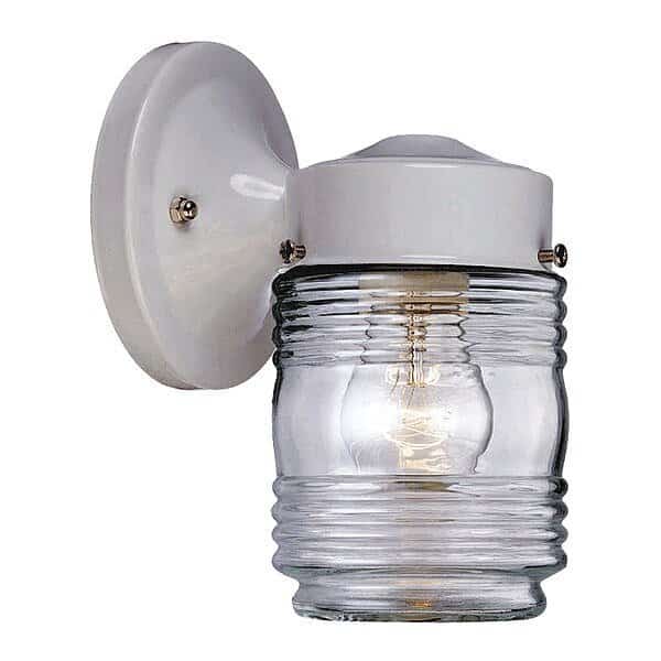 Wall Light, 1-Light, White