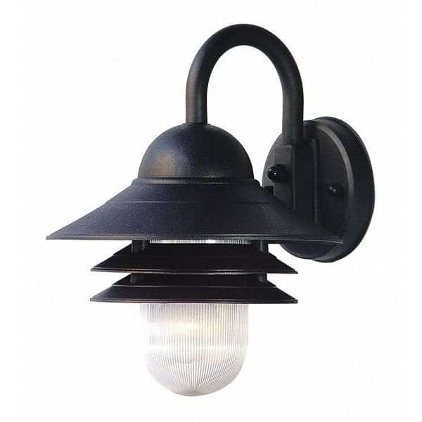 Wall Light,Matte Black,1-Light, Mfr#: 82BK, ACCLAIM LIGHTING