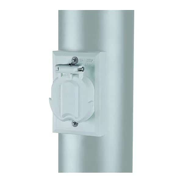 Electric Outlet, 120V, White, ACCLAIM LIGHTING, Mfr# 338WH