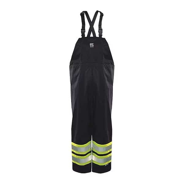 Bib Pant, Hi-Vis, Class1,150D, Black, S