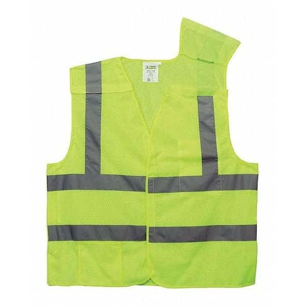 High Visibility Vest, Class II, Lime, L