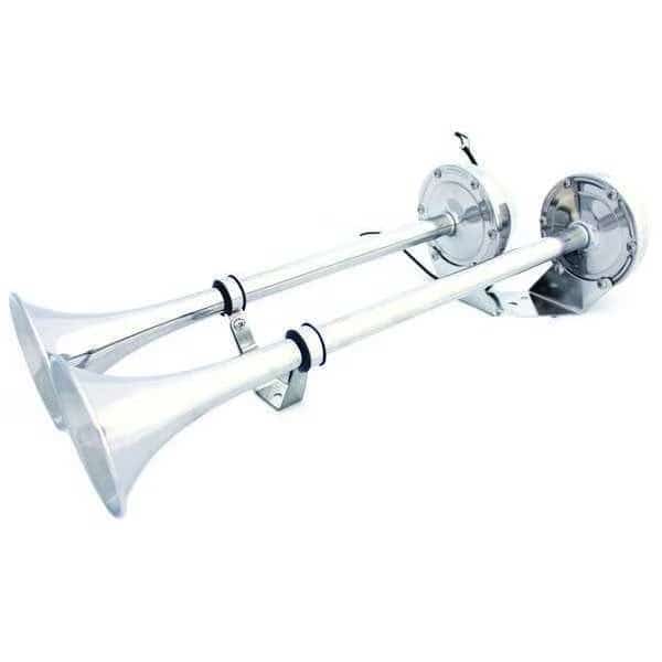 Dual Trumpet Horn, Electric, 18" L, Fiamm, Mfr#: 75550
