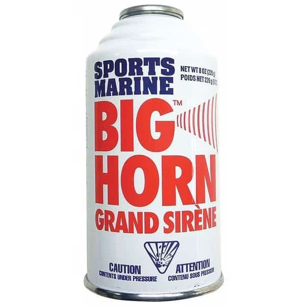 Portable Horn Refill, Air, 3" L