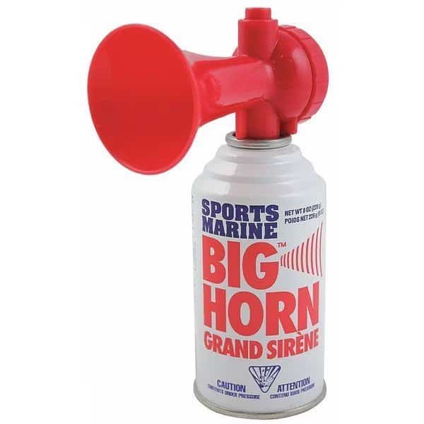 Portable Horn, Air, 3" L
