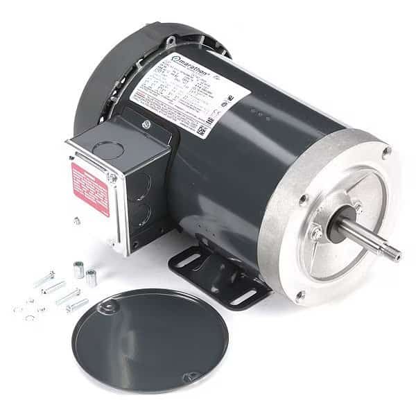 Jet Pump Motor, 3-Phase, 1-1/2 HP, 4.0/2.0A