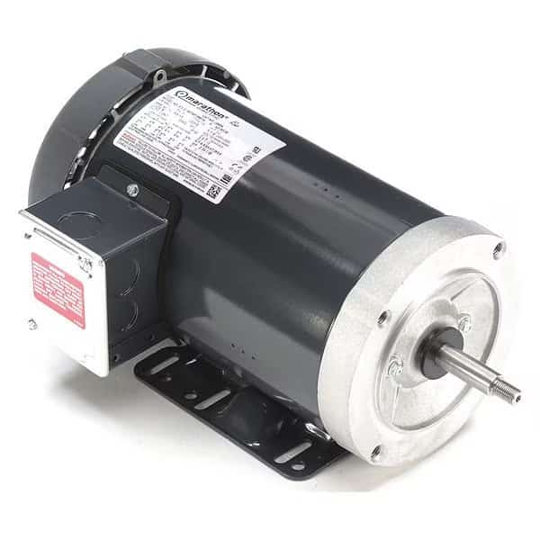 Jet Pump Motor, 3-Phase, 3 HP, 7.6/3.8A, MARATHON MOTORS, Mfr# 056T34F15601
