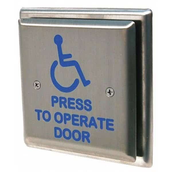 Handicap Door Access Switch, Push Button