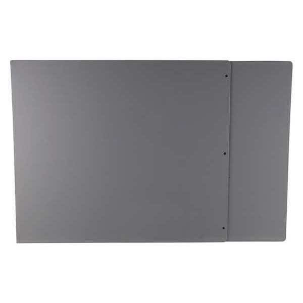 Keyed Removable Mullion, Satin SS, 84" L
