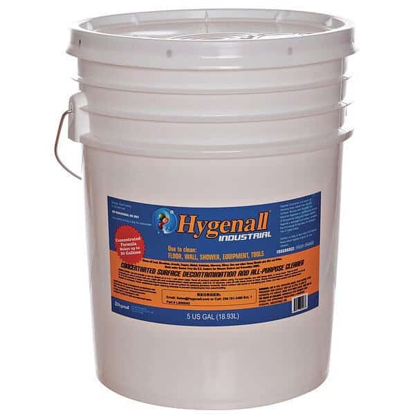 Surface Decontamination & Cleaner,5 gal, Mfr#: LS9005G, HYGENALL LEADOFF
