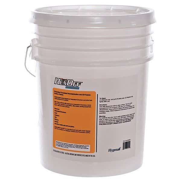 Cleaner, 5 gal. Pail, Citrus, HYGENALL HEXOFF, Mfr# HXLS9005G