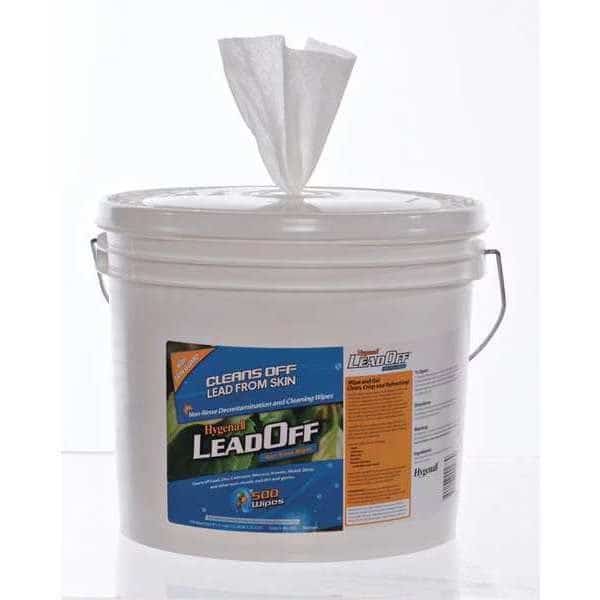 Lead Removing Wipes,Bucket,PK2, Mfr#: LR910NRTB, HYGENALL LEADOFF